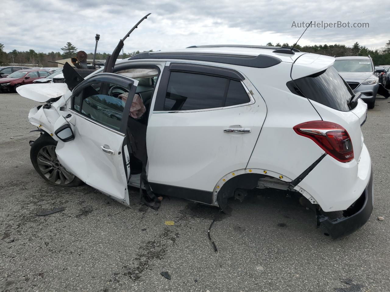 2018 Buick Encore Preferred White vin: KL4CJESB0JB605111