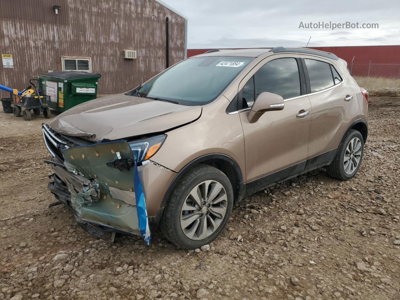 2019 Buick Encore Preferred Tan vin: KL4CJESB0KB732071