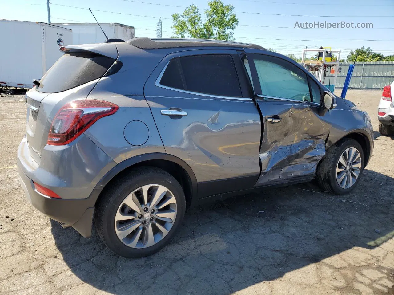 2019 Buick Encore Preferred Серый vin: KL4CJESB0KB732877