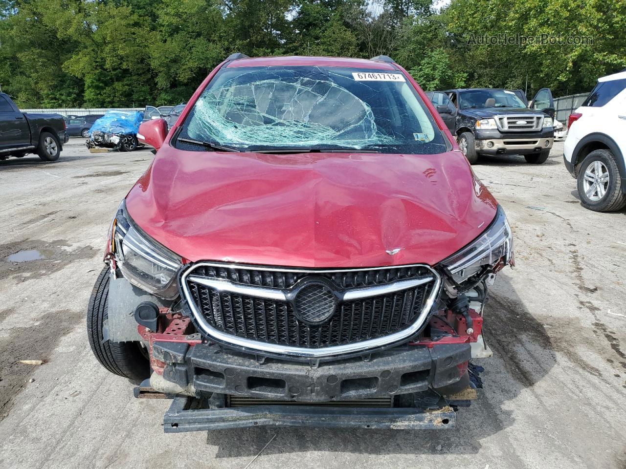 2019 Buick Encore Preferred Red vin: KL4CJESB0KB735973