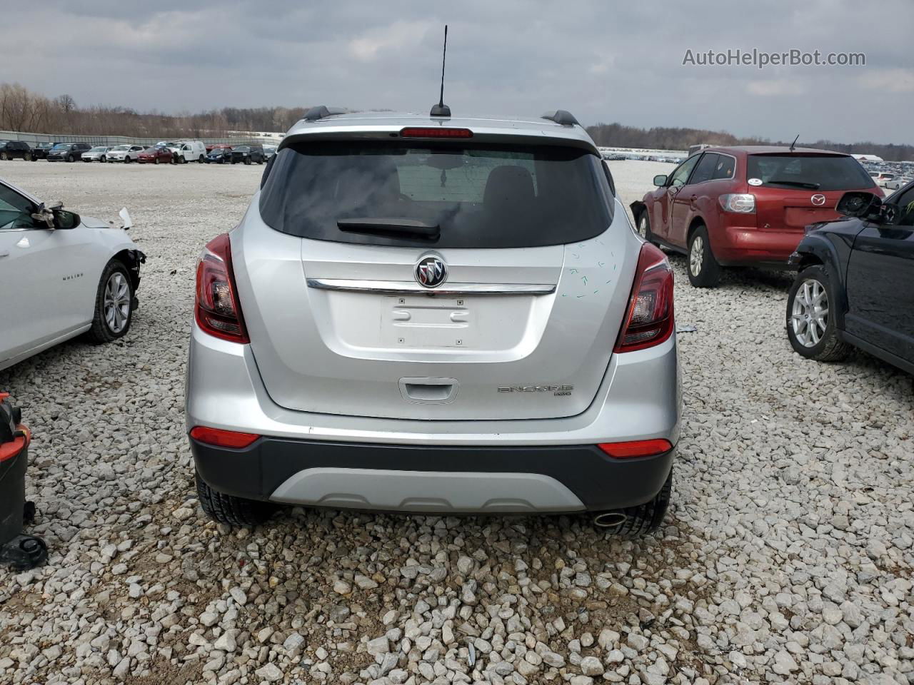 2019 Buick Encore Preferred Silver vin: KL4CJESB0KB809697