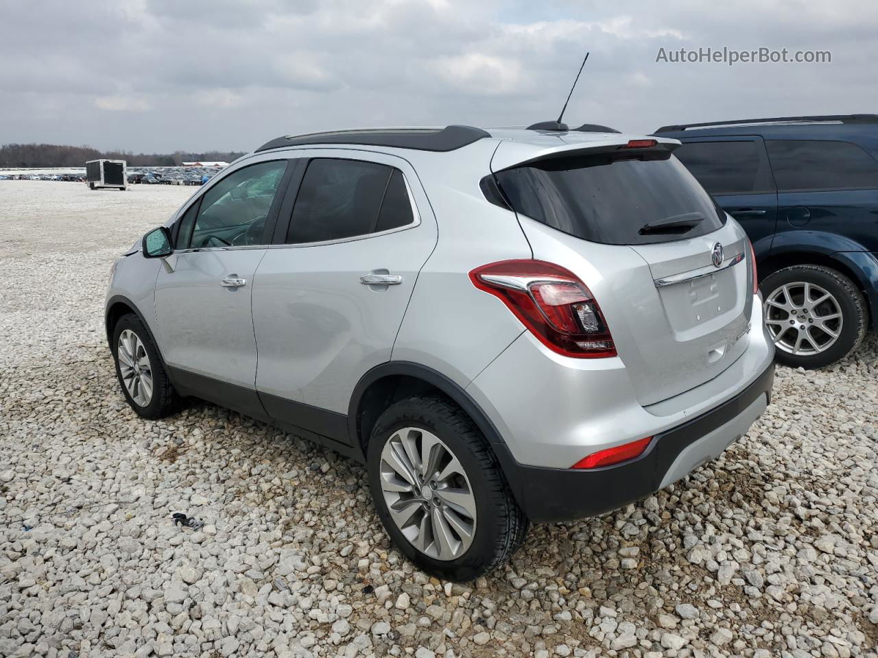 2019 Buick Encore Preferred Silver vin: KL4CJESB0KB809697