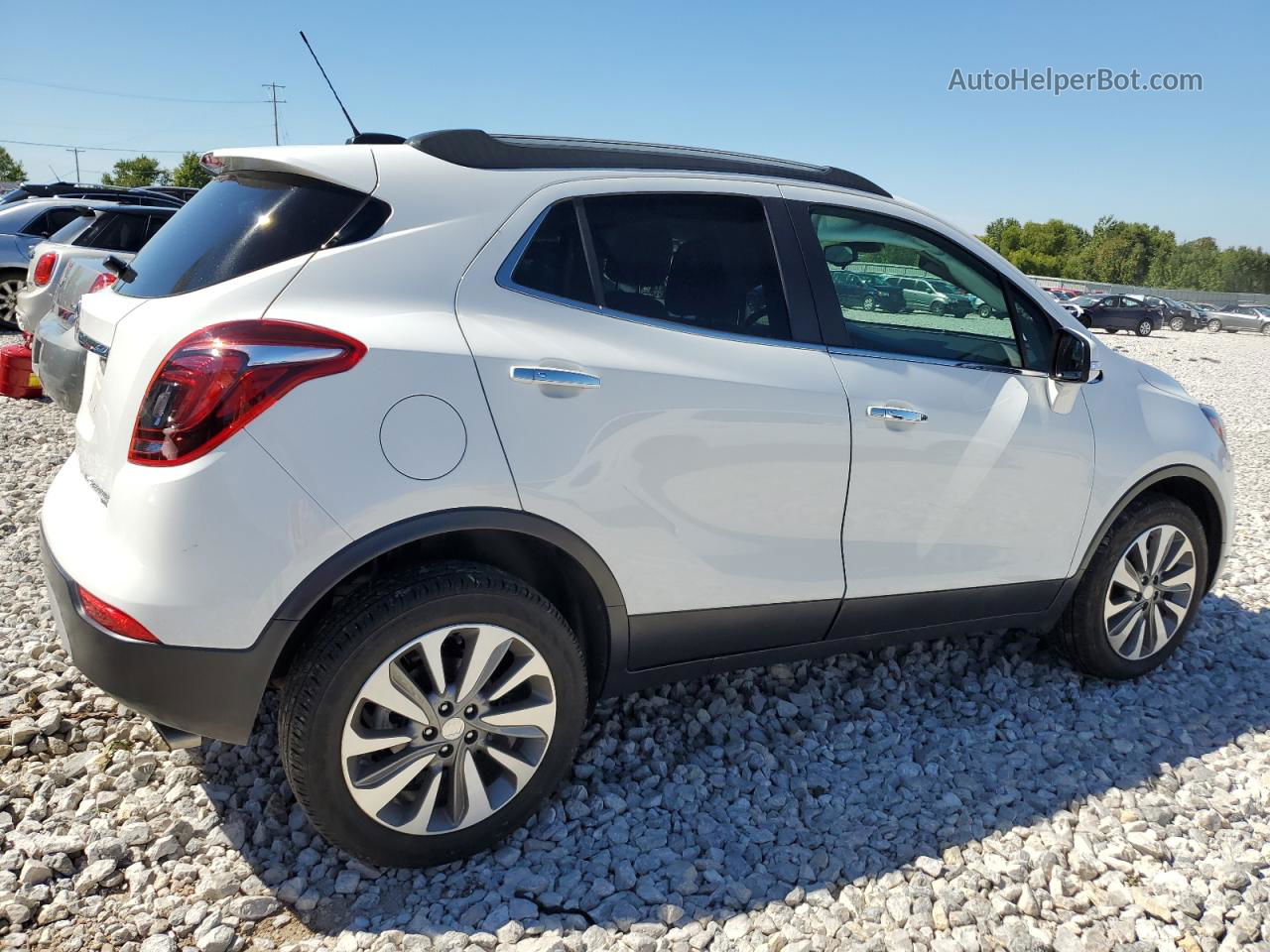 2019 Buick Encore Preferred White vin: KL4CJESB0KB847267