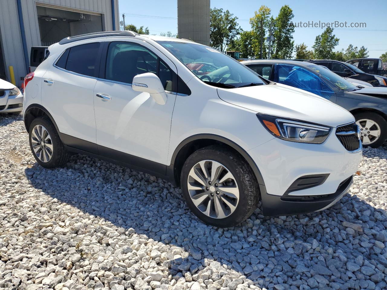 2019 Buick Encore Preferred White vin: KL4CJESB0KB847267