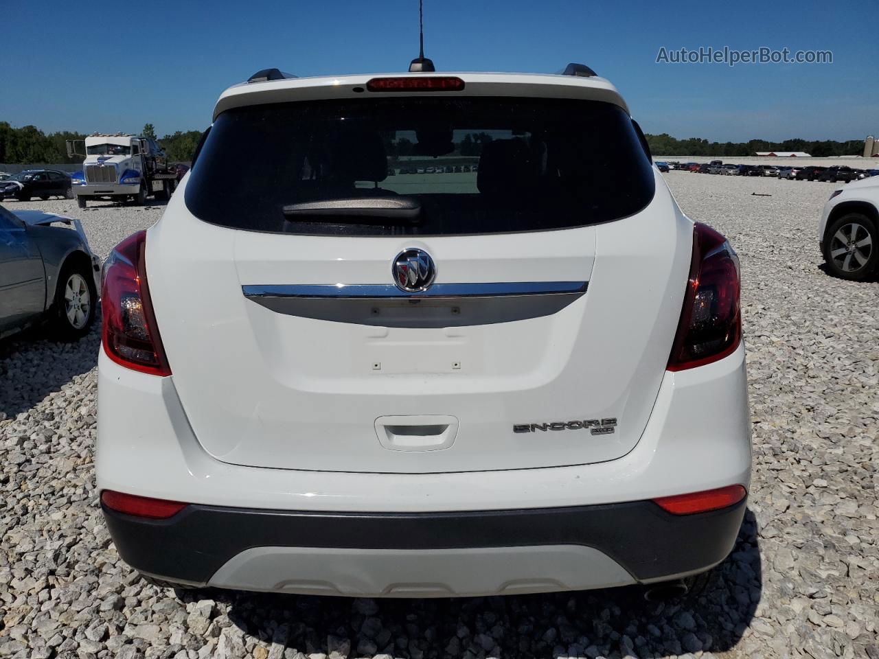 2019 Buick Encore Preferred White vin: KL4CJESB0KB847267