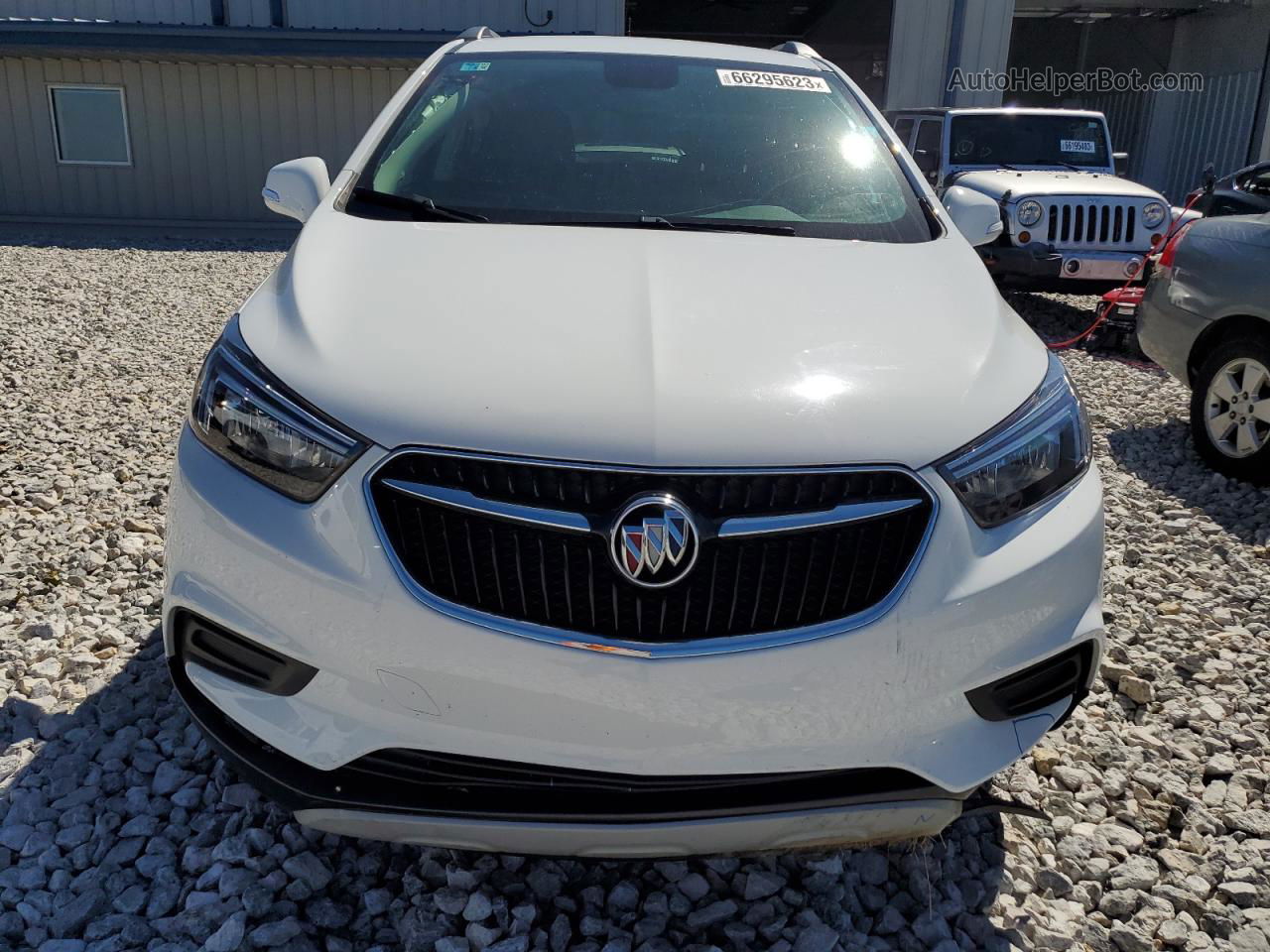 2019 Buick Encore Preferred White vin: KL4CJESB0KB847267