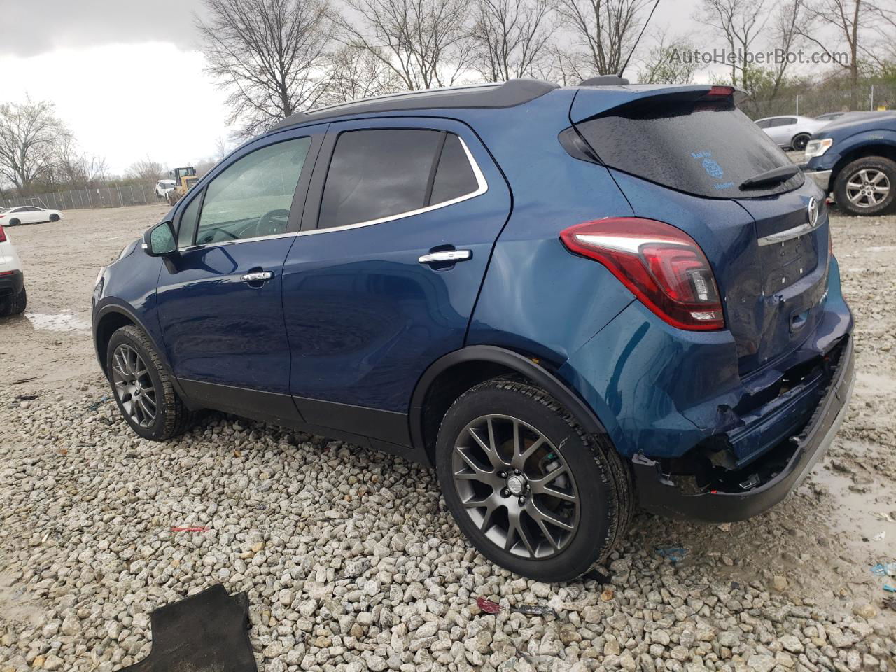 2019 Buick Encore Preferred Синий vin: KL4CJESB0KB925529