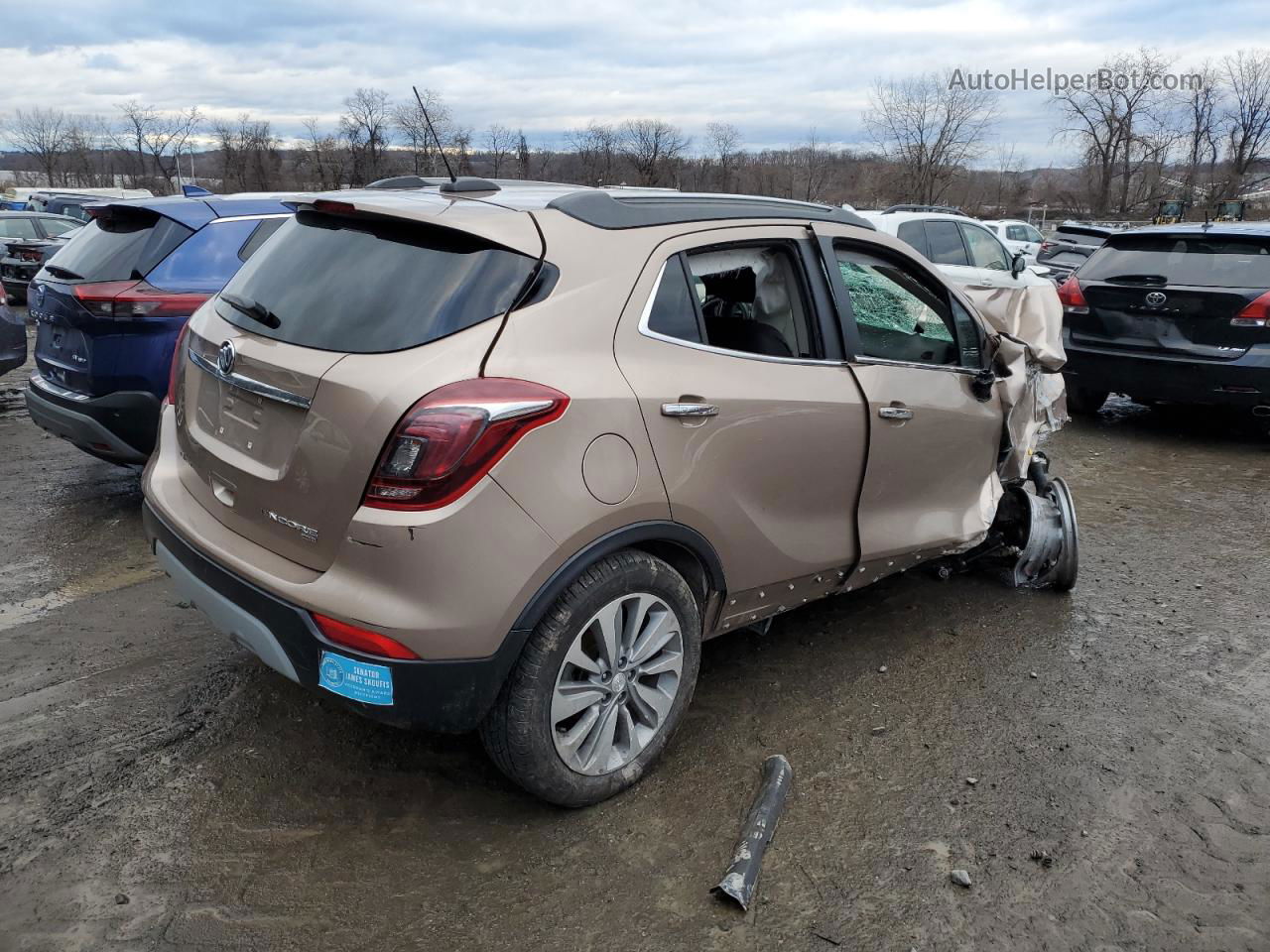 2018 Buick Encore Preferred Tan vin: KL4CJESB1JB583488