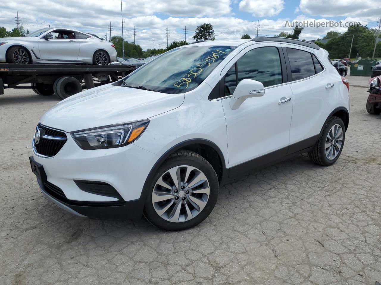 2018 Buick Encore Preferred Белый vin: KL4CJESB1JB612763