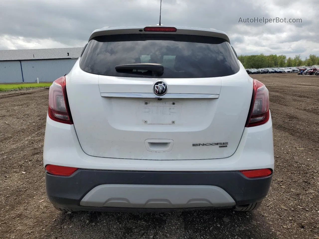 2019 Buick Encore Preferred Белый vin: KL4CJESB1KB716493