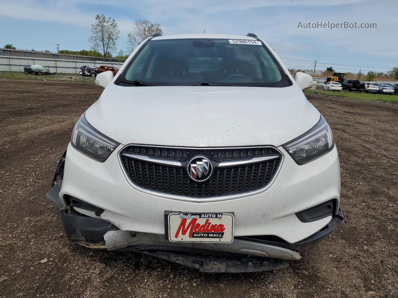 2019 Buick Encore Preferred White vin: KL4CJESB1KB716493