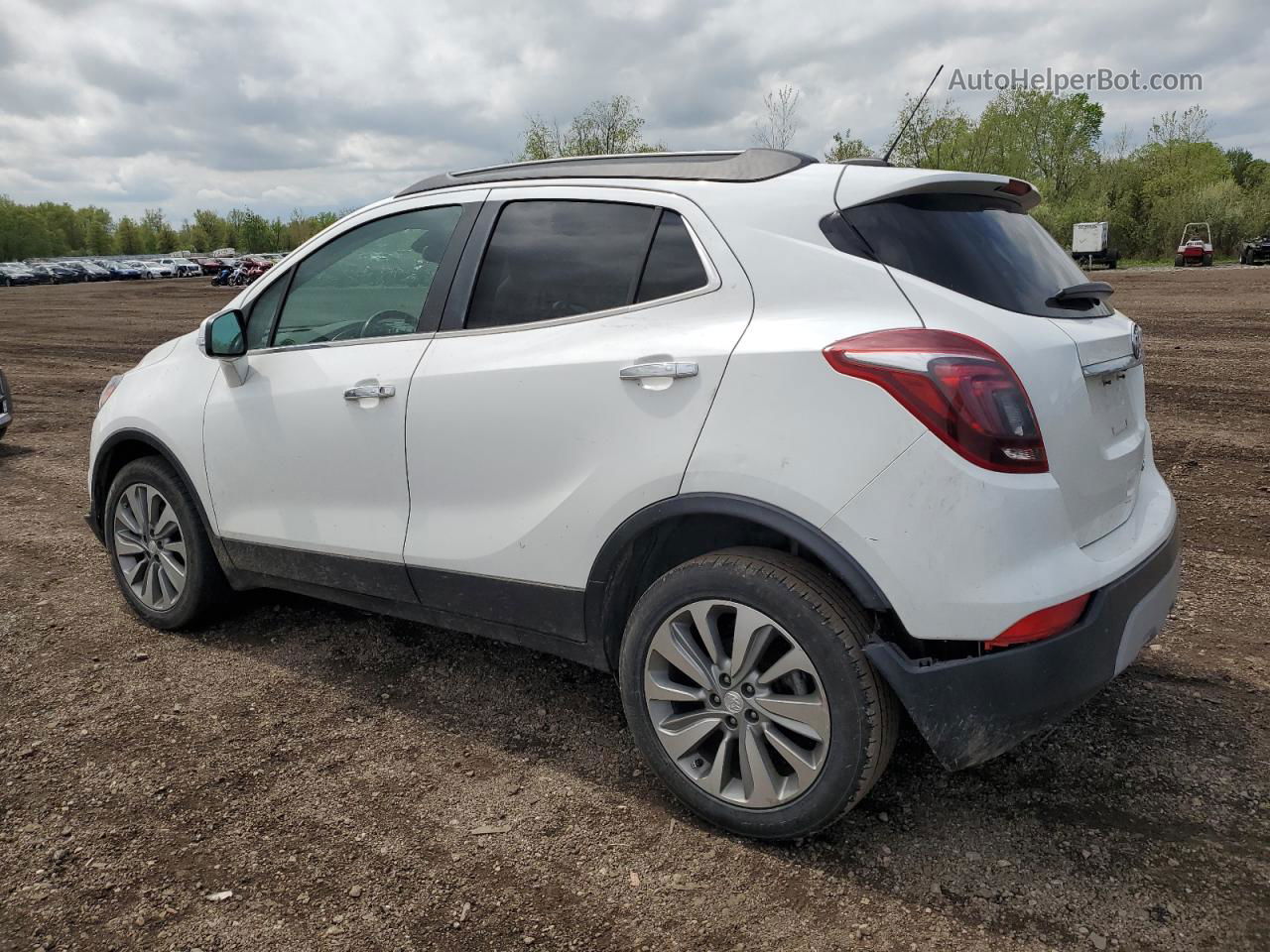 2019 Buick Encore Preferred Белый vin: KL4CJESB1KB716493