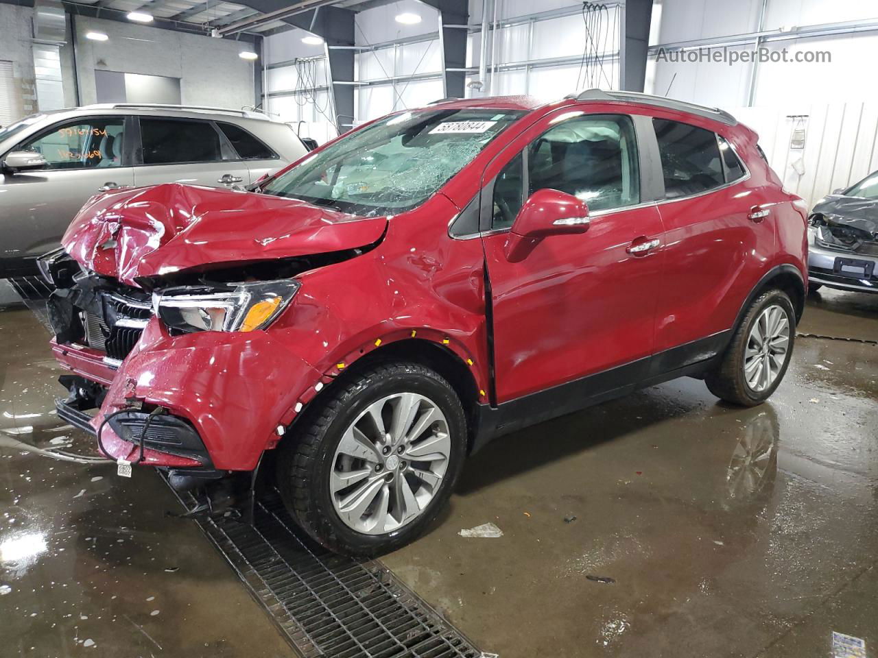 2019 Buick Encore Preferred Red vin: KL4CJESB1KB836598