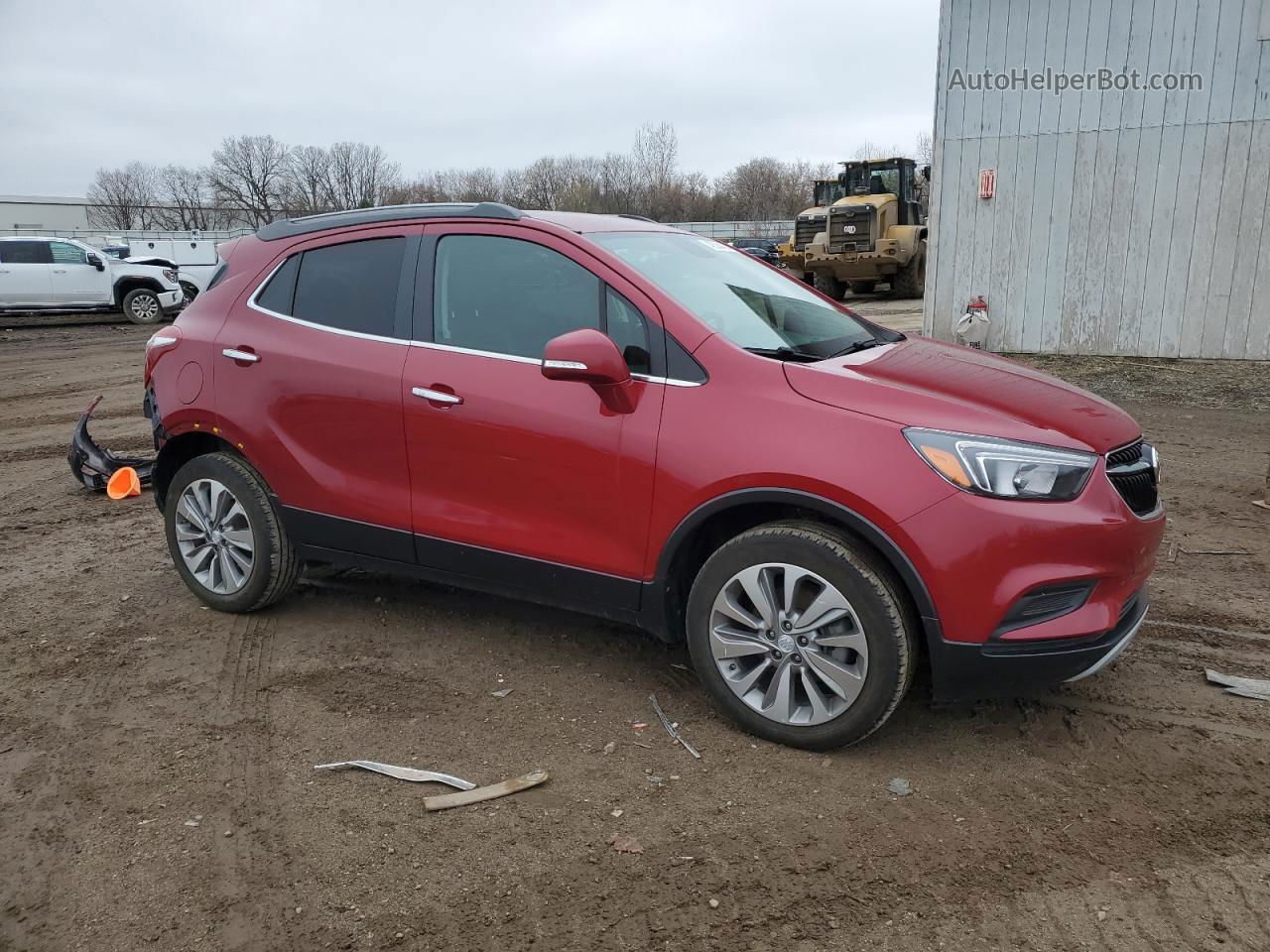 2019 Buick Encore Preferred Red vin: KL4CJESB1KB879385