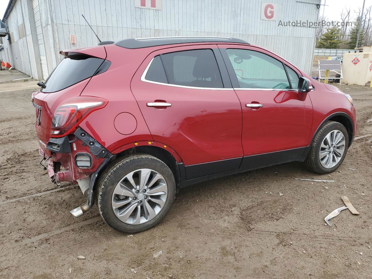 2019 Buick Encore Preferred Red vin: KL4CJESB1KB879385