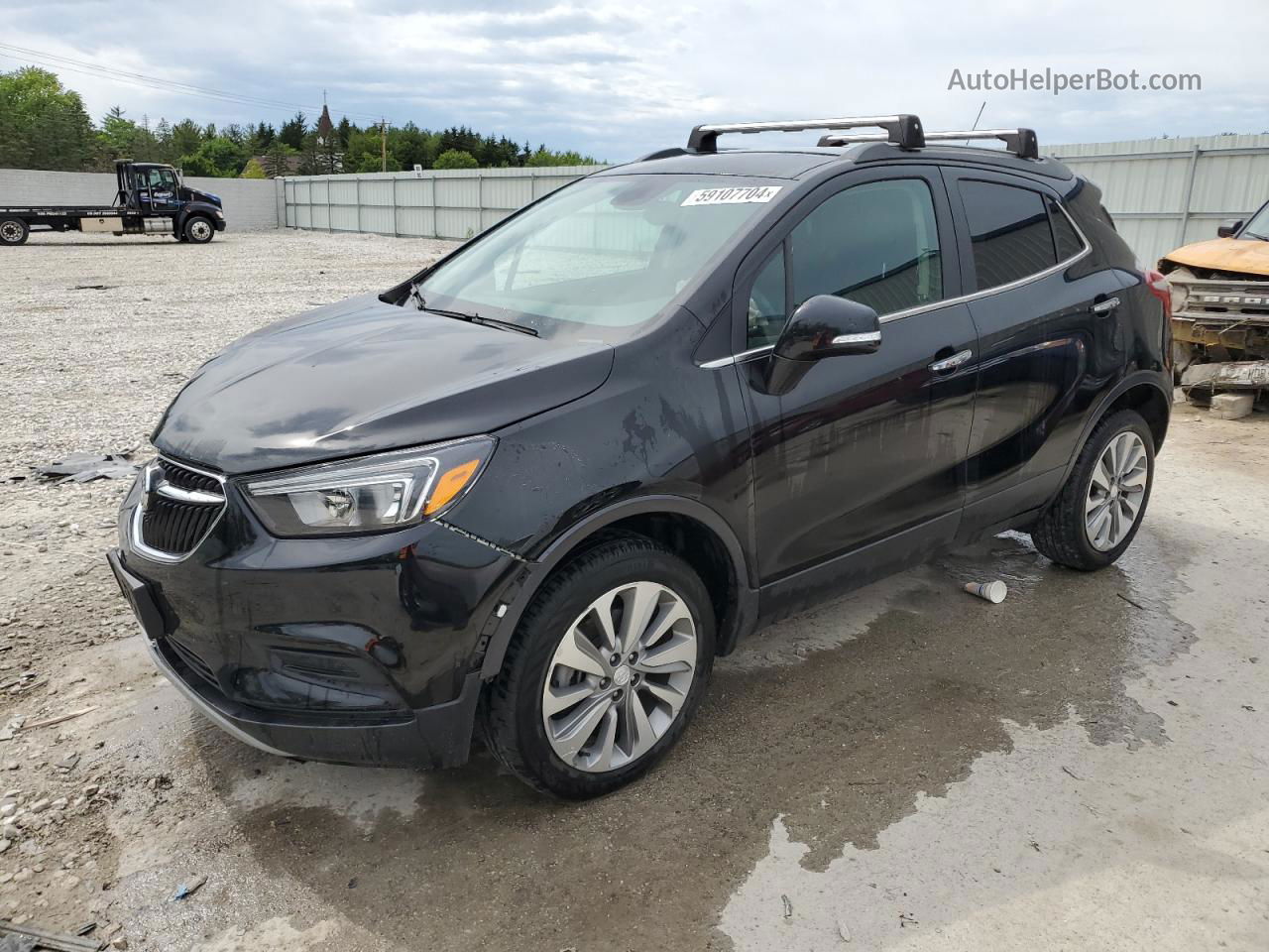 2018 Buick Encore Preferred Черный vin: KL4CJESB2JB608852