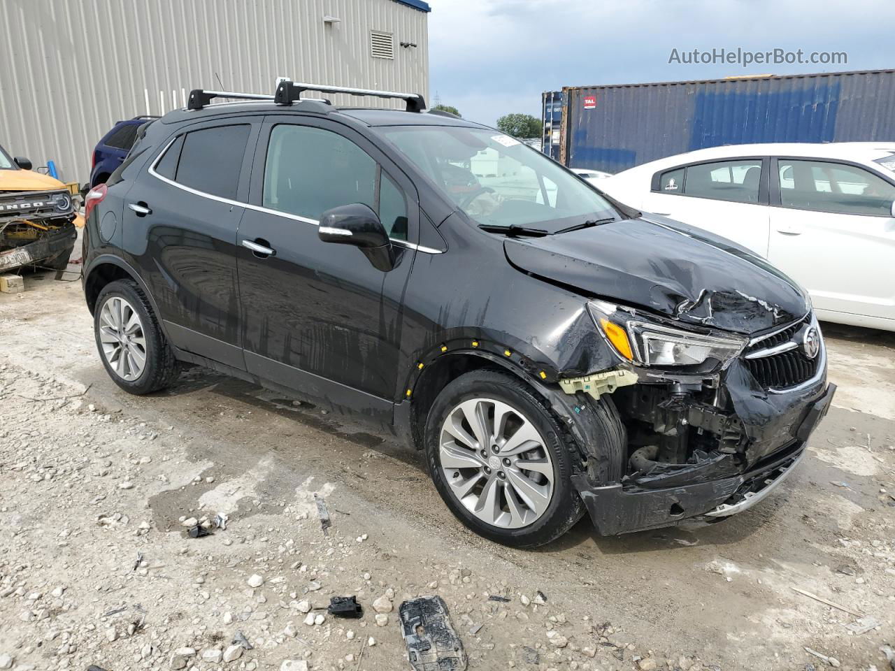 2018 Buick Encore Preferred Черный vin: KL4CJESB2JB608852