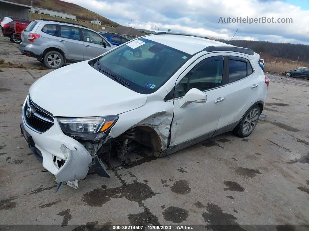 2019 Buick Encore Awd Preferred White vin: KL4CJESB2KB789582