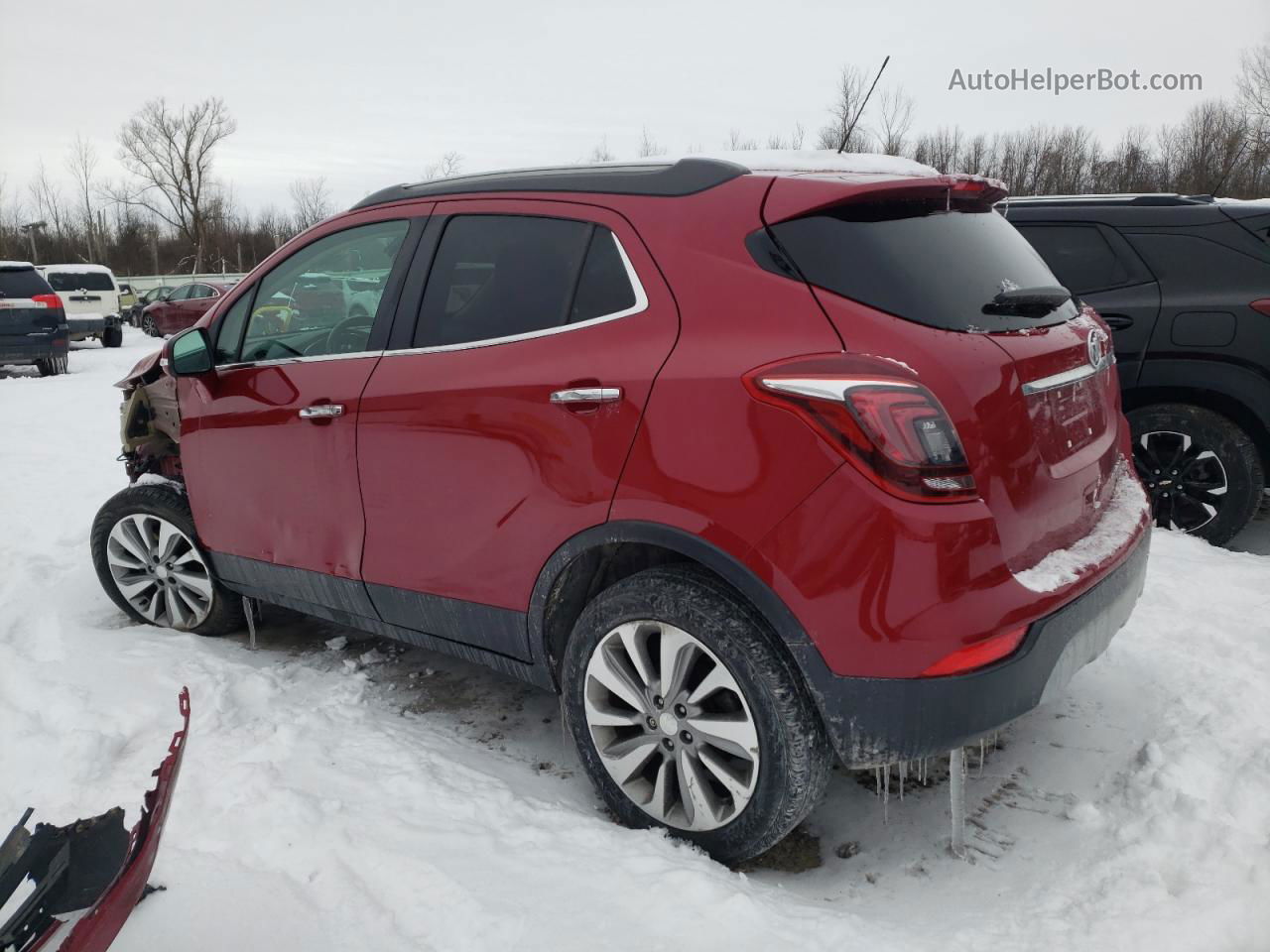 2019 Buick Encore Preferred Красный vin: KL4CJESB2KB801200