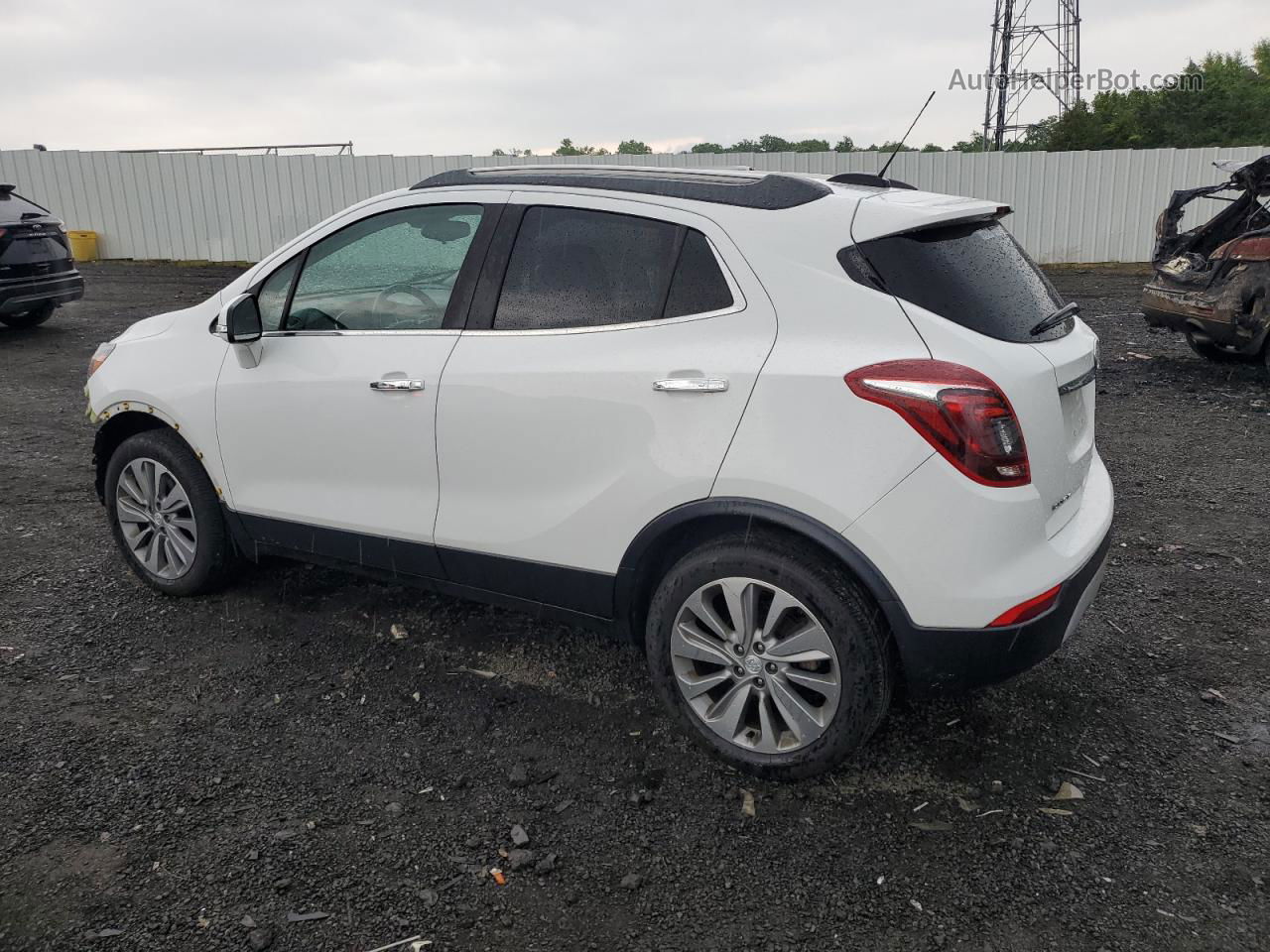 2018 Buick Encore Preferred Белый vin: KL4CJESB3JB590832