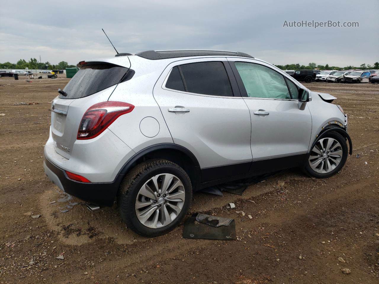 2019 Buick Encore Preferred Серебряный vin: KL4CJESB3KB829426