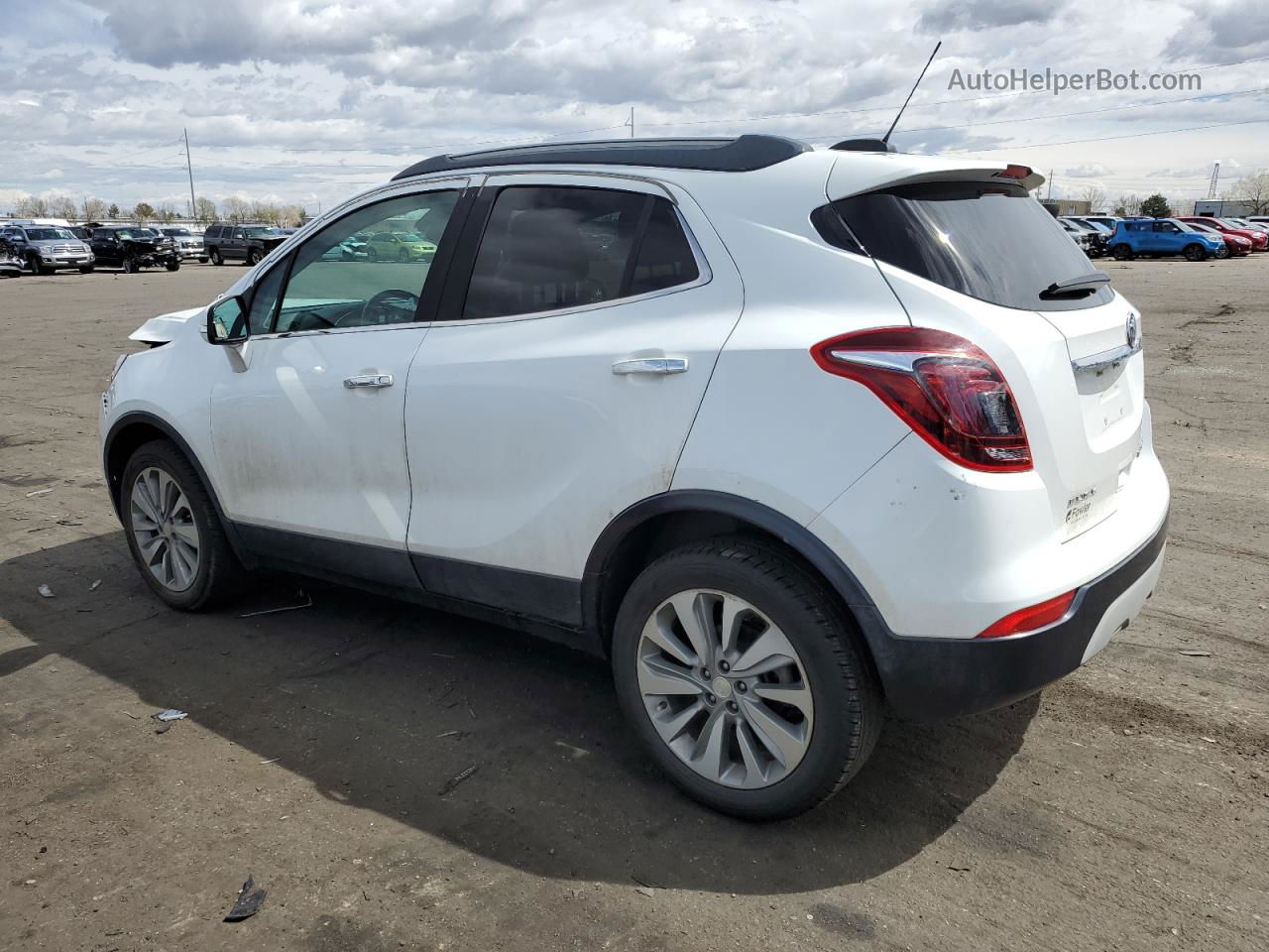 2018 Buick Encore Preferred White vin: KL4CJESB4JB508509