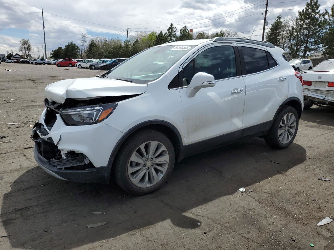 2018 Buick Encore Preferred White vin: KL4CJESB4JB508509