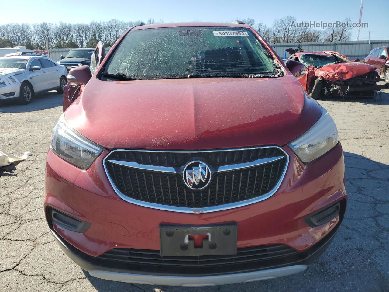 2018 Buick Encore Preferred Red vin: KL4CJESB4JB568189