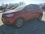 2018 Buick Encore Preferred Red vin: KL4CJESB4JB568189