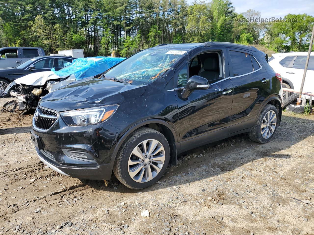 2018 Buick Encore Preferred Black vin: KL4CJESB4JB586627