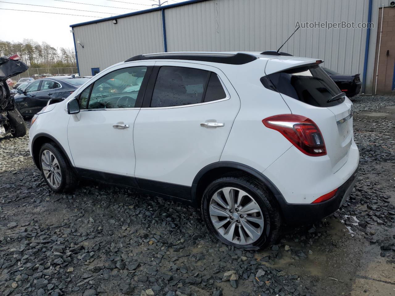 2019 Buick Encore Preferred White vin: KL4CJESB4KB861057