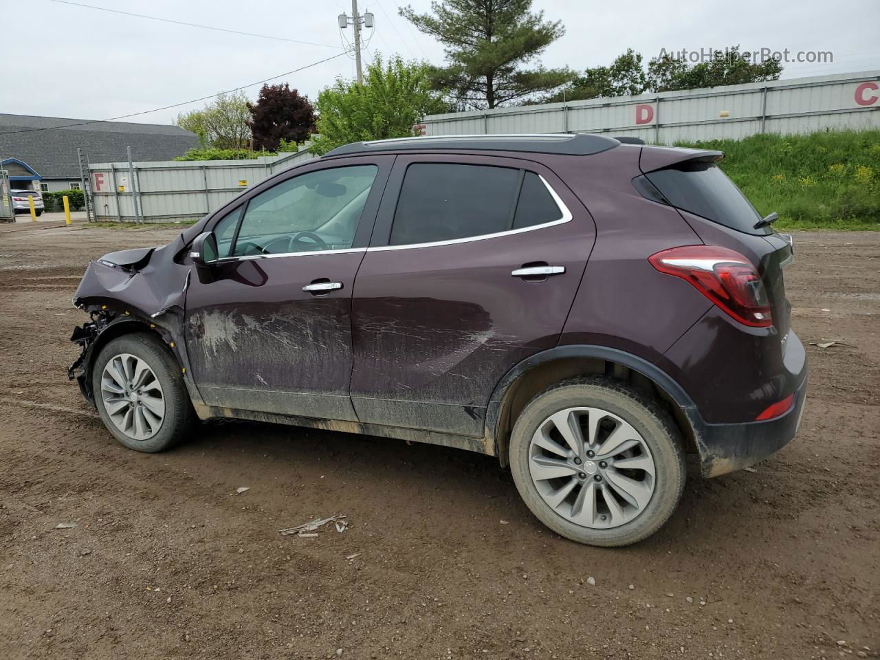 2018 Buick Encore Preferred Purple vin: KL4CJESB5JB560618