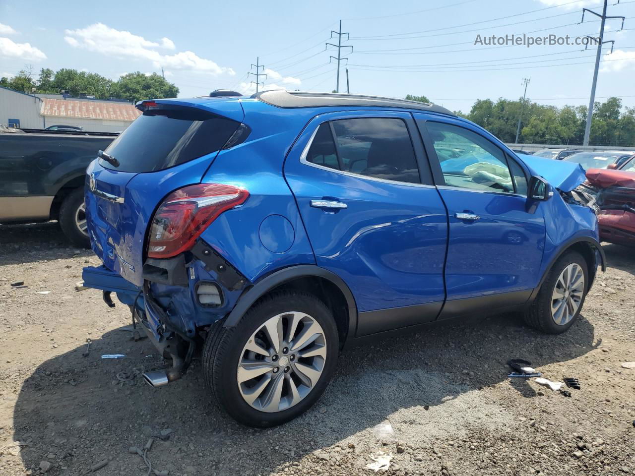 2018 Buick Encore Preferred Blue vin: KL4CJESB5JB658905