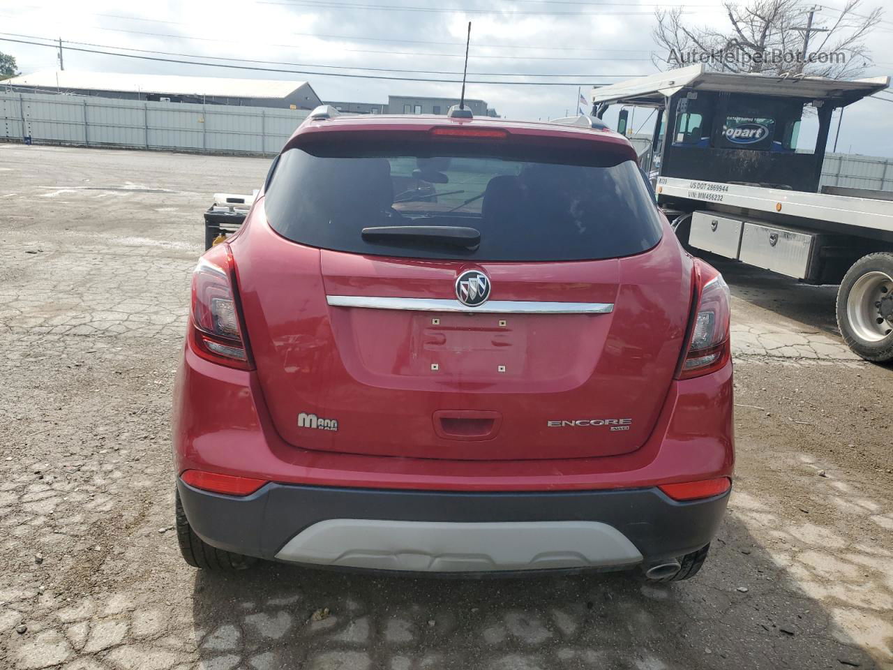 2019 Buick Encore Preferred Red vin: KL4CJESB5KB763204