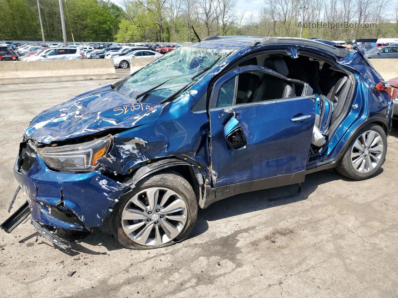 2019 Buick Encore Preferred Blue vin: KL4CJESB5KB869362