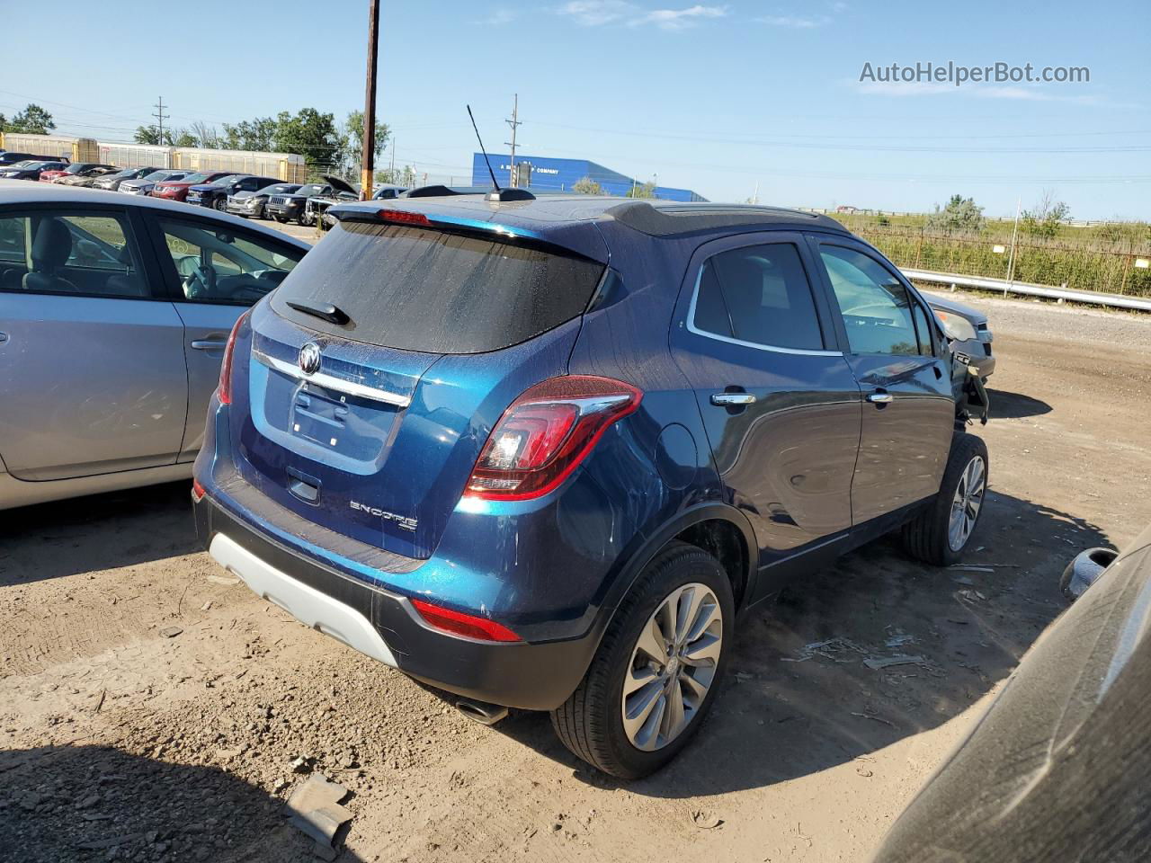 2019 Buick Encore Preferred Blue vin: KL4CJESB5KB963726