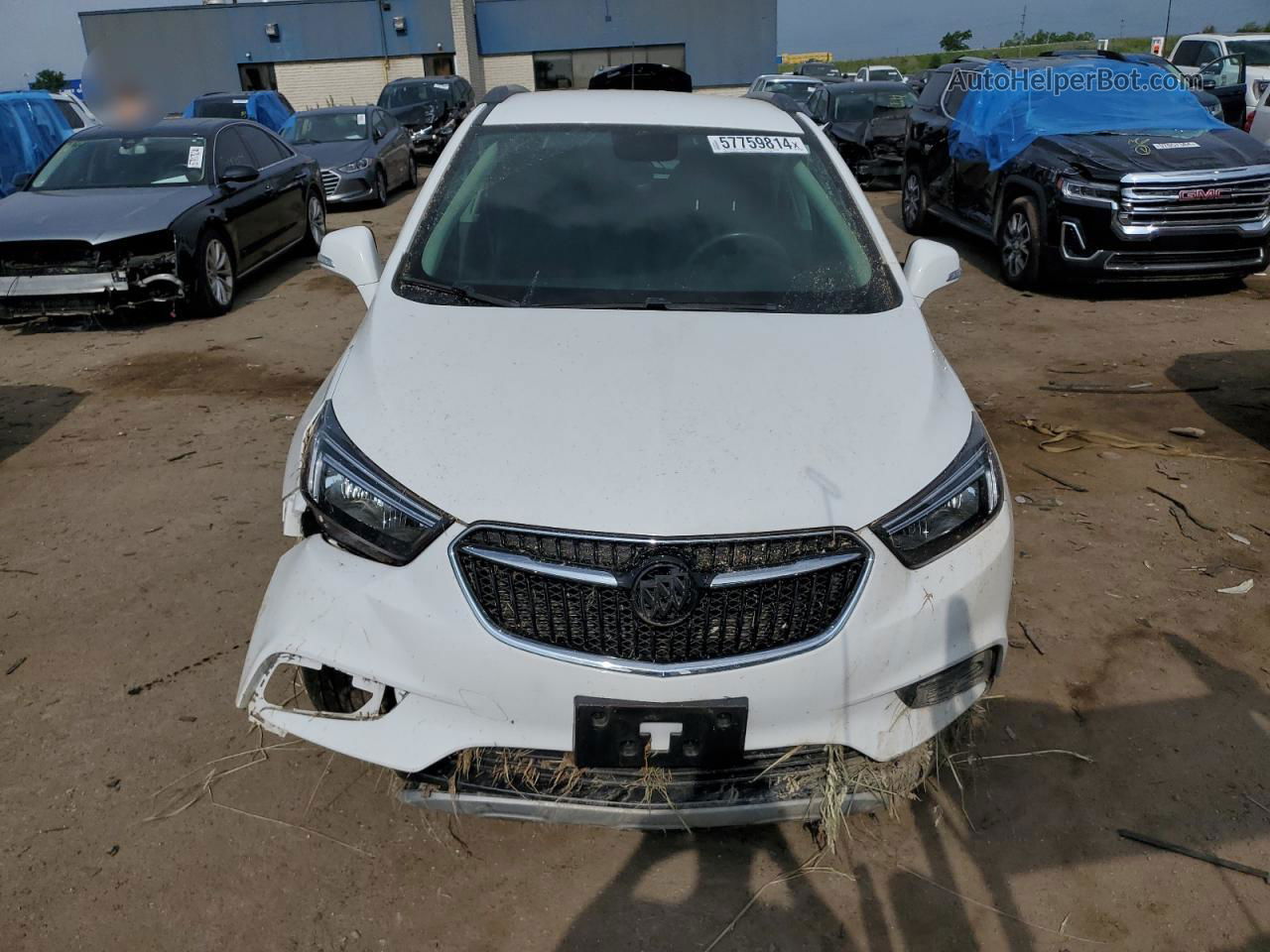 2019 Buick Encore Preferred White vin: KL4CJESB6KB730129