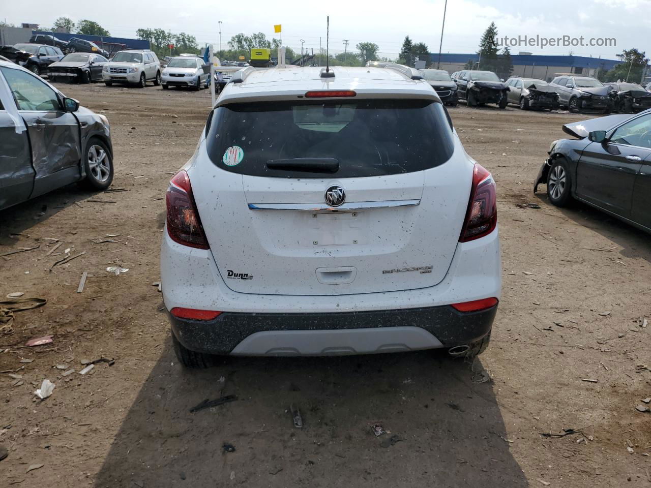 2019 Buick Encore Preferred White vin: KL4CJESB6KB730129