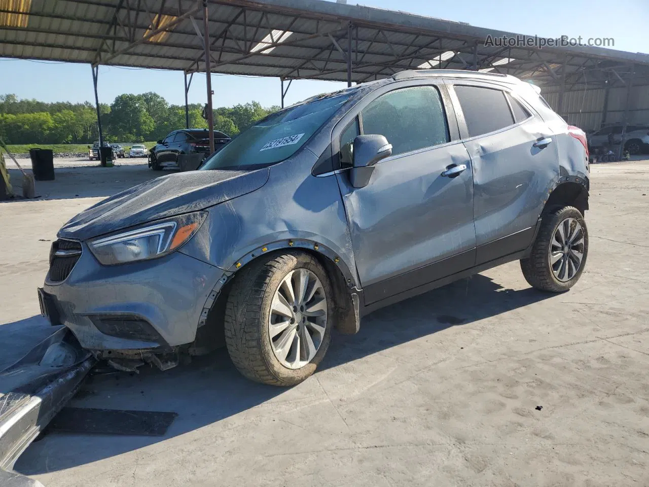 2019 Buick Encore Preferred Gray vin: KL4CJESB6KB848228