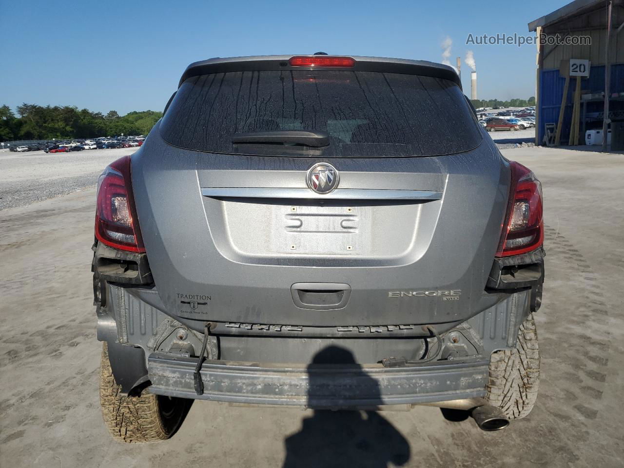 2019 Buick Encore Preferred Gray vin: KL4CJESB6KB848228