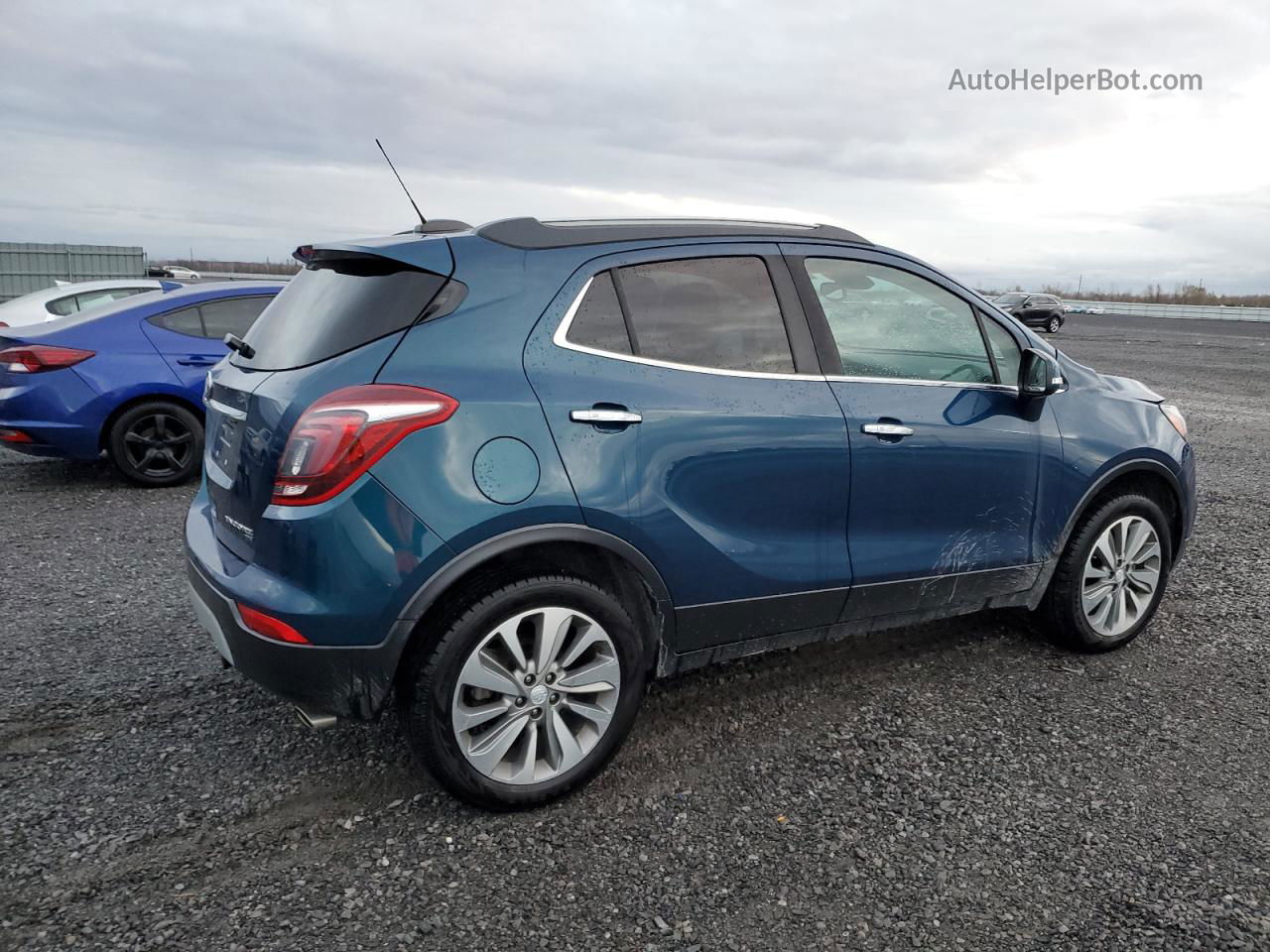 2019 Buick Encore Preferred Синий vin: KL4CJESB6KB852442