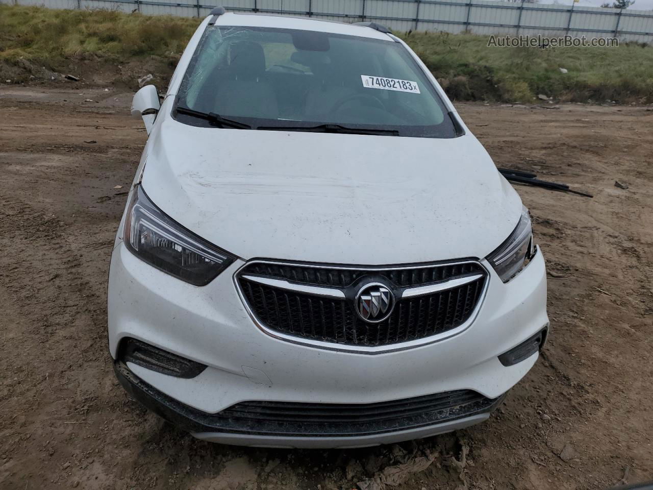 2019 Buick Encore Preferred White vin: KL4CJESB6KB921551