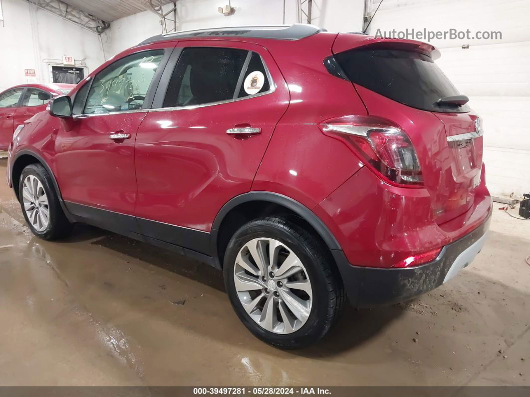 2019 Buick Encore Awd Preferred Red vin: KL4CJESB7KB707538