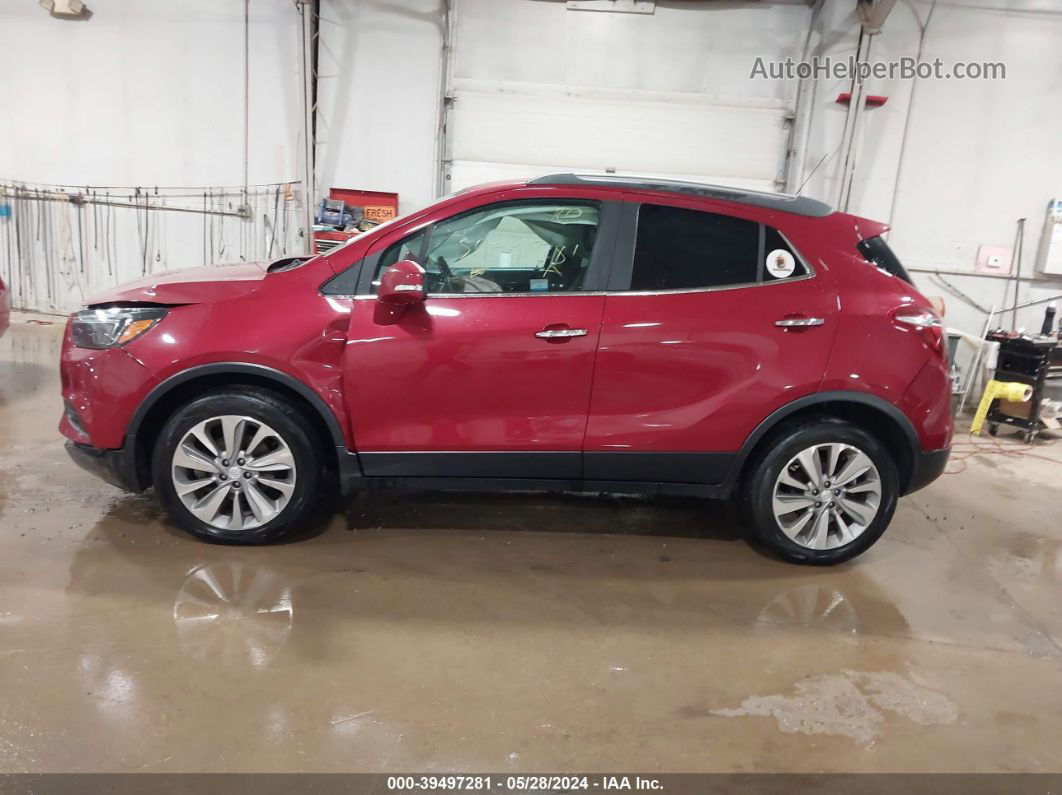 2019 Buick Encore Awd Preferred Red vin: KL4CJESB7KB707538