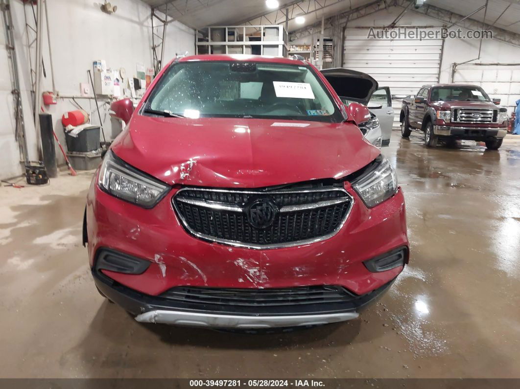 2019 Buick Encore Awd Preferred Red vin: KL4CJESB7KB707538