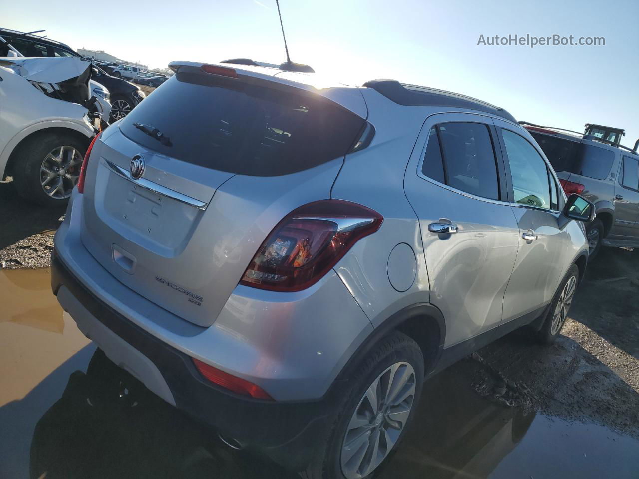 2019 Buick Encore Preferred Silver vin: KL4CJESB7KB713033