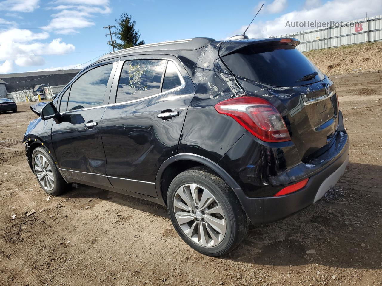 2019 Buick Encore Preferred Черный vin: KL4CJESB7KB760269