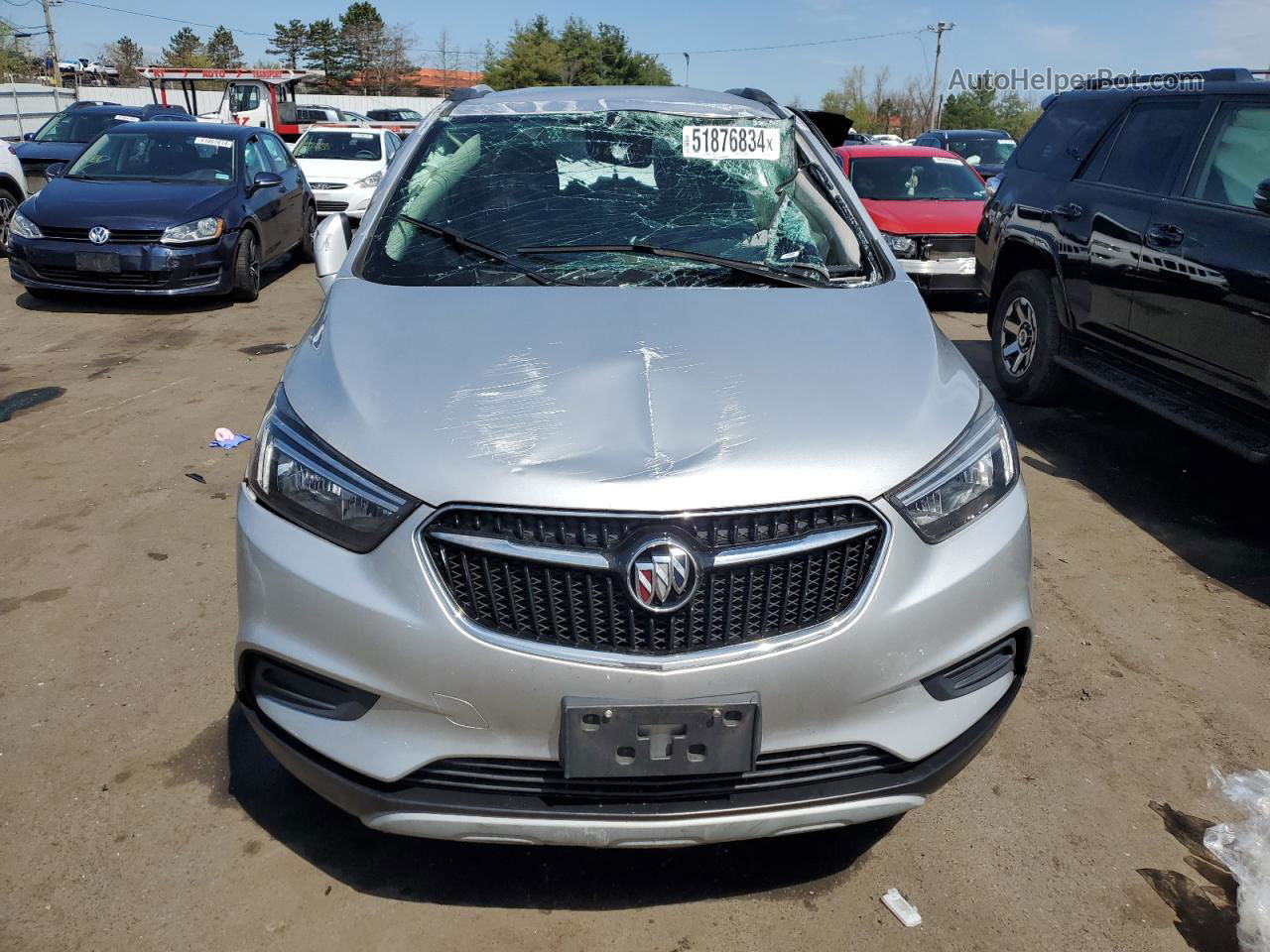 2019 Buick Encore Preferred Gray vin: KL4CJESB8KB746588