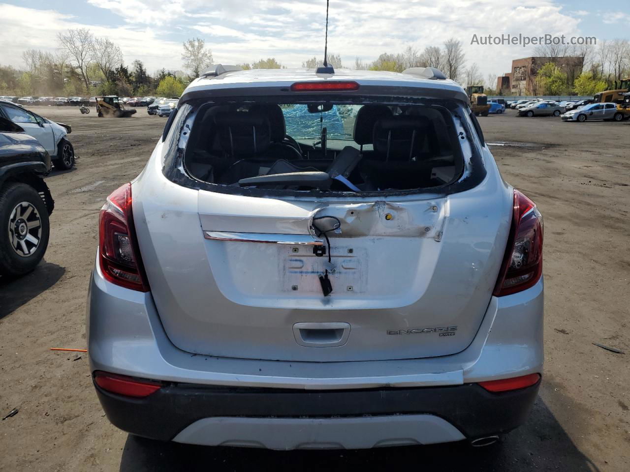 2019 Buick Encore Preferred Gray vin: KL4CJESB8KB746588