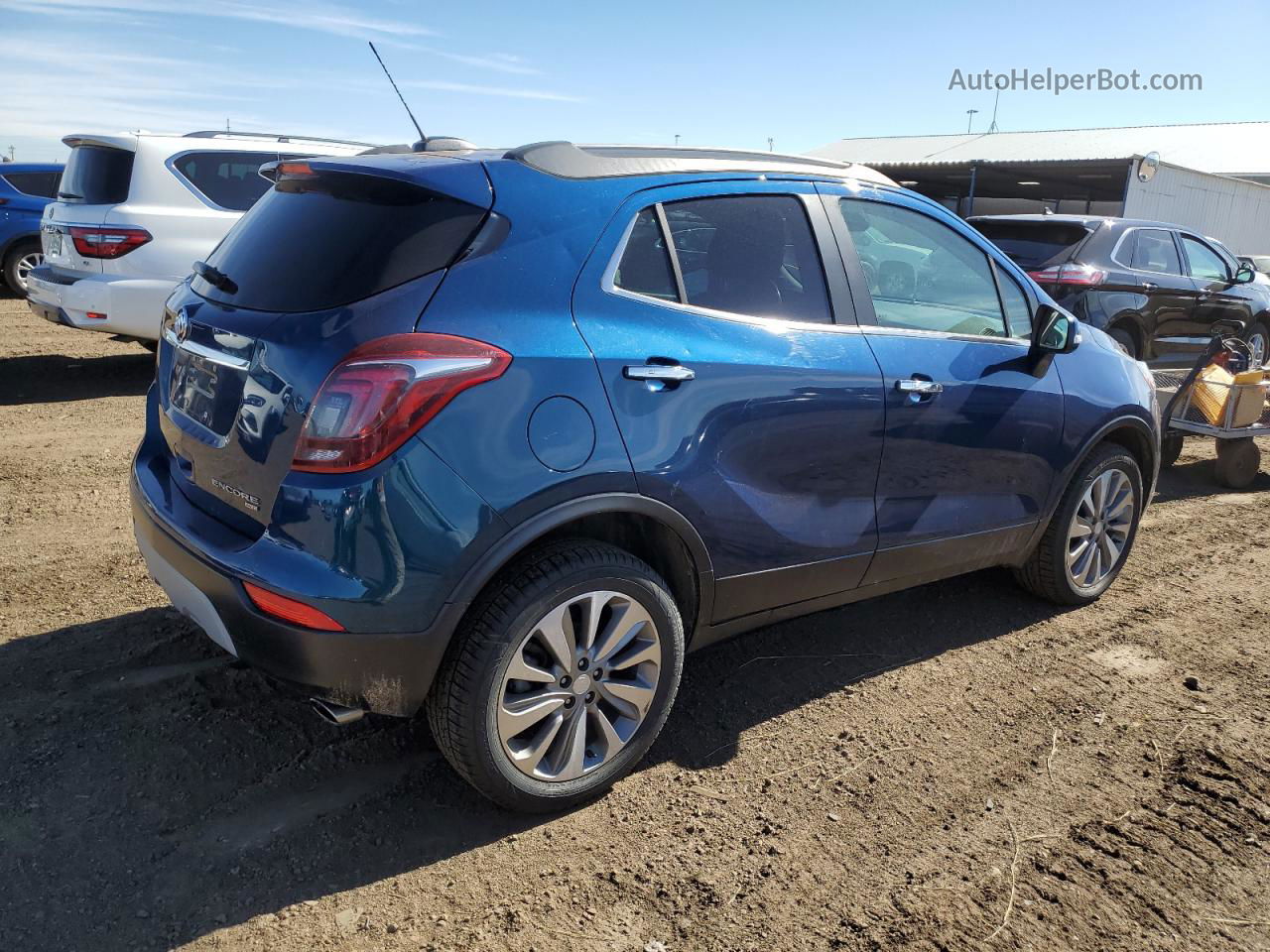 2019 Buick Encore Preferred Синий vin: KL4CJESB9KB733042